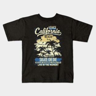 Venice Beach by Basement Mastermind Kids T-Shirt